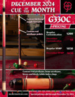 G330C December 2024 Cue of the Month flyer